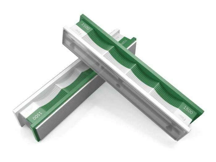 WICKED EDGE 1500 Grit Diamond Stones And Blank Glass Platens Pack 3 WICKED EDGE 1500 Grit Diamond Stones And Blank Glass Platens Pack