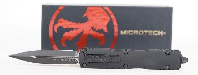 Microtech 227-1 DLCT Dirac Delta Black DLC Double Edge Dagger (USA) All Knife Brands 3 Microtech 227-1 DLCT Dirac Delta Black DLC Double Edge Dagger (USA) All Knife Brands