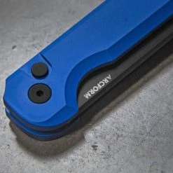 Arcform Blue ARC-071 Slimfoot Black Blade Auto Knife 3.1" 154CM (USA) 12 Arcform Blue ARC-071 Slimfoot Black Blade Auto Knife 3.1