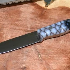 BARK RIVER KNIVES Bark River Aurora CPM 3V Knife W/ Nebula Dragon Scale (USA) 12 BARK RIVER KNIVES Bark River Aurora CPM 3V Knife W/ Nebula Dragon Scale (USA)