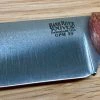 BARK RIVER KNIVES Bark River Mini-Aurora CPM 3V Knife Red & Natural #3 Elder Burl (USA) 2 BARK RIVER KNIVES Bark River Mini-Aurora CPM 3V Knife Red & Natural #3 Elder Burl (USA)