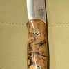 BARK RIVER KNIVES Bark River Ultralite Bushcrafter CPM 3V Spalted Maple Burl - Red Liners - Mosaic Pins 2 BARK RIVER KNIVES Bark River Ultralite Bushcrafter CPM 3V Spalted Maple Burl - Red Liners - Mosaic Pins