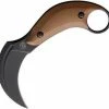 BASTINELLI CREATIONS Bastinelli BAK Karambit Fixed Blade Knife 3.25 (Coyote) 1 BASTINELLI CREATIONS Bastinelli BAK Karambit Fixed Blade Knife 3.25 (Coyote)