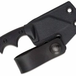 BASTINELLI CREATIONS Bastinelli BB Drago Cutter V2 Fixed 2" Black PVD N690CO All Knife Brands 8 BASTINELLI CREATIONS Bastinelli BB Drago Cutter V2 Fixed 2