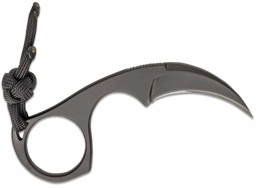 BASTINELLI CREATIONS Bastinelli Diagnostic Karambit 1.5" Black Cerakote N690C 4 BASTINELLI CREATIONS Bastinelli Diagnostic Karambit 1.5" Black Cerakote N690C