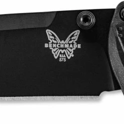 BENCHMADE Bechmade 575BK-1 Mini Presidio II Knife 3.20" S30V Black Blade, CF-Elite (USA) 12 BENCHMADE Bechmade 575BK-1 Mini Presidio II Knife 3.20