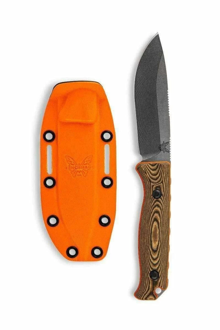 Benchmade 15002-1 Saddle Mountain Skinner Fixed Blade Knife 4.2" S90V (USA) 12 Benchmade 15002-1 Saddle Mountain Skinner Fixed Blade Knife 4.2" S90V (USA)
