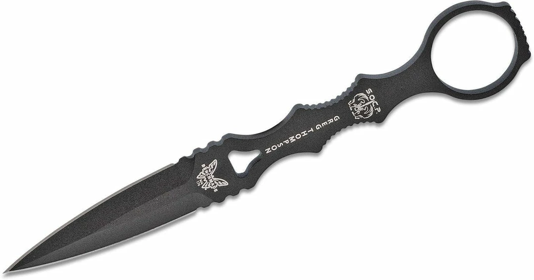 Benchmade 176BKSN-COMBO SOCP Dagger 3.22" Black W/ Trainer 5 Benchmade 176BKSN-COMBO SOCP Dagger 3.22" Black W/ Trainer