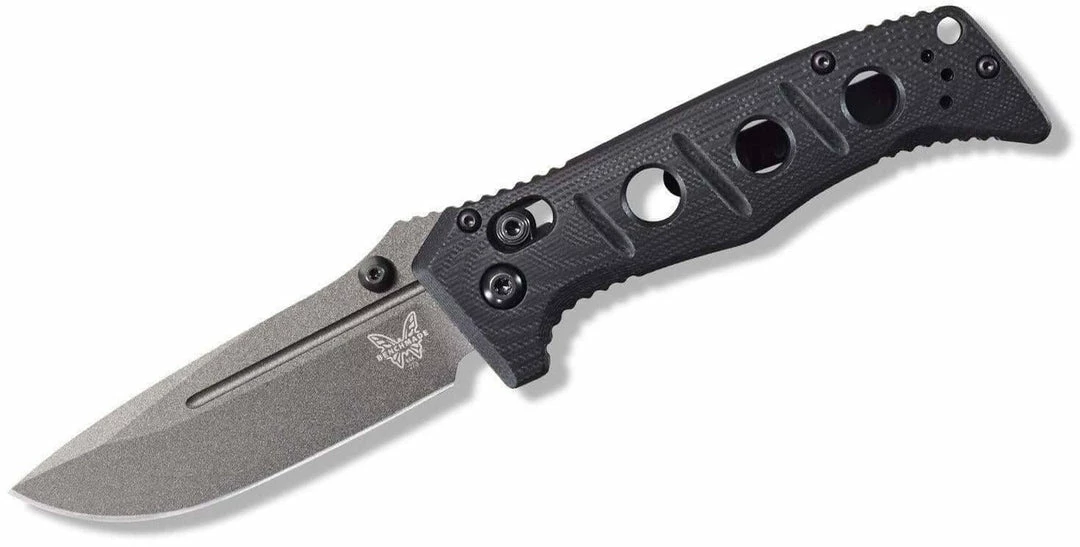 Benchmade 273GY-1 Mini Adamas Folding Knife 3.25" CruWear 3 Benchmade 273GY-1 Mini Adamas Folding Knife 3.25" CruWear