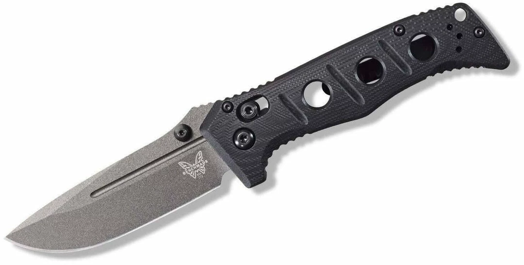 Benchmade 273GY-1 Mini Adamas Folding Knife 3.25" CruWear 7 Benchmade 273GY-1 Mini Adamas Folding Knife 3.25" CruWear