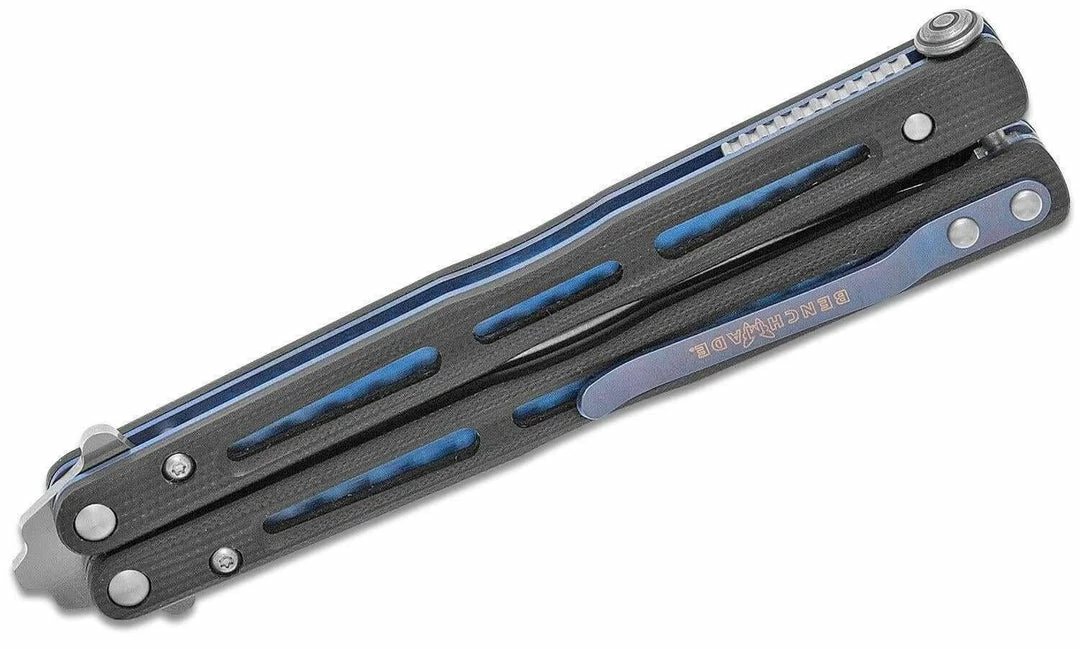 Benchmade 51 Morpho Balisong Butterfly Knife G-10 (4.25")n) 6 Benchmade 51 Morpho Balisong Butterfly Knife G-10 (4.25")n)