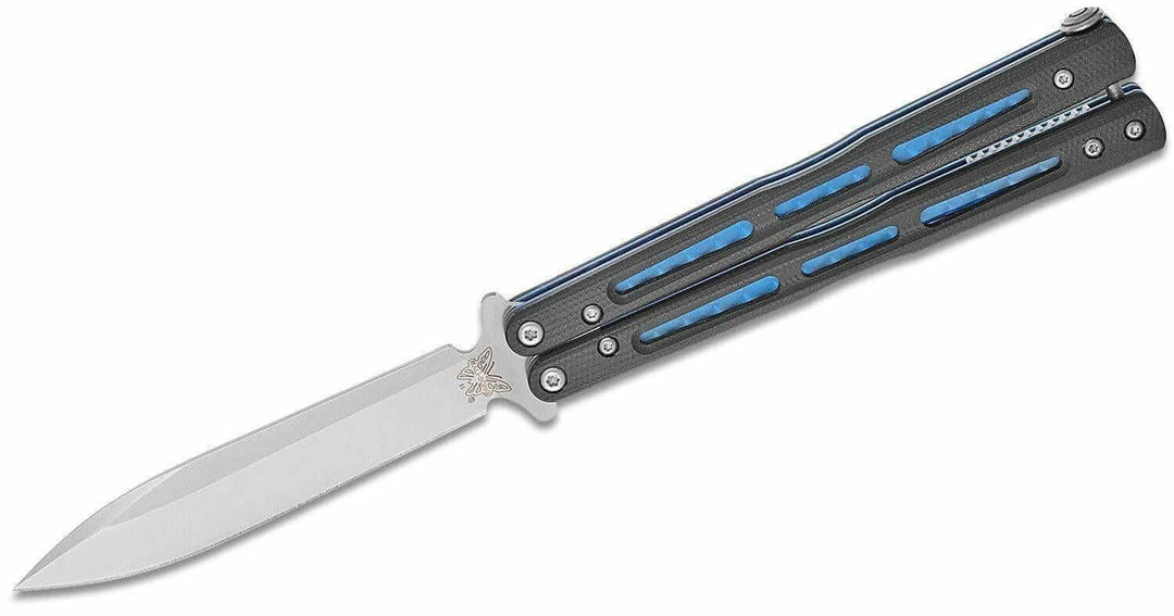 Benchmade 51 Morpho Balisong Butterfly Knife G-10 (4.25")n) 8 Benchmade 51 Morpho Balisong Butterfly Knife G-10 (4.25")n)