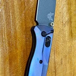 Benchmade 535GRY-1 Semi-Custom Bugout Knife W/ Ti Handles