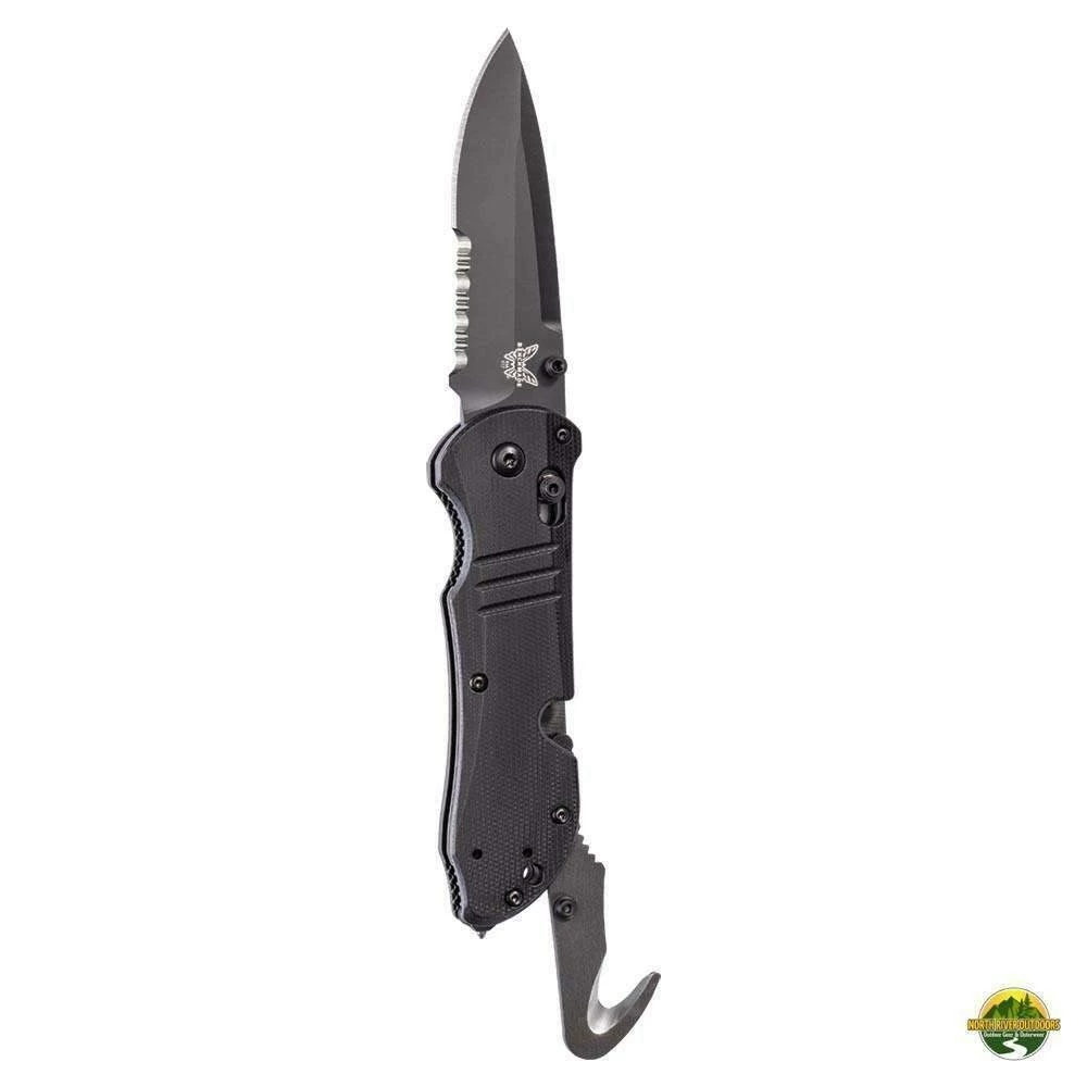 Benchmade 917SBK Tactical Triage AXIS Knife Black 3 Benchmade 917SBK Tactical Triage AXIS Knife Black