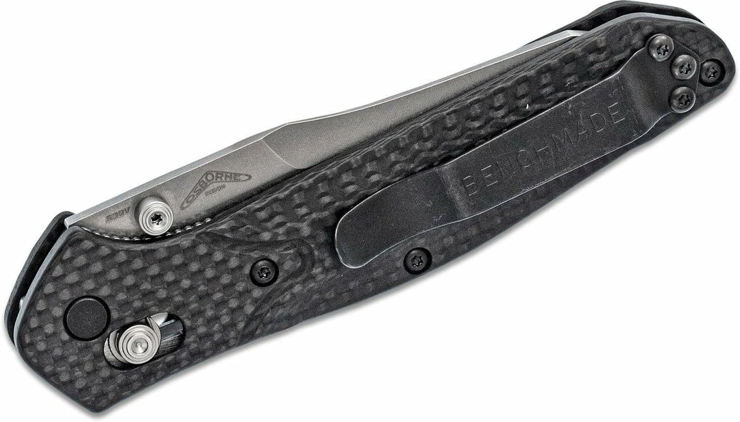 Benchmade 940-1 Osborne Folding Knife 3.4" S90V Carbon Fiber 4 Benchmade 940-1 Osborne Folding Knife 3.4" S90V Carbon Fiber