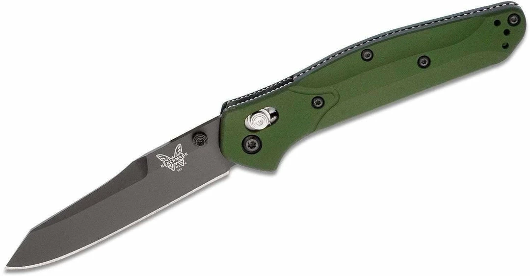 Benchmade 940 Osborne Knife Green (3.4" Black) 940BK 3 Benchmade 940 Osborne Knife Green (3.4" Black) 940BK