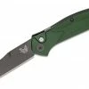 Benchmade 9400BK Osborne Auto Knife 3.4" S30V Black Plain Blade, Green Handles 2 Benchmade 9400BK Osborne Auto Knife 3.4" S30V Black Plain Blade, Green Handles