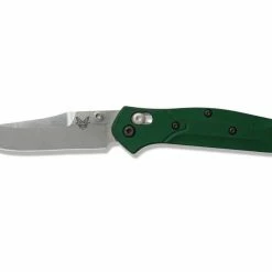 Benchmade 945 Mini Osborne Knife Plain / Reverse Tanto / Green (USA) 8 Benchmade 945 Mini Osborne Knife Plain / Reverse Tanto / Green (USA)