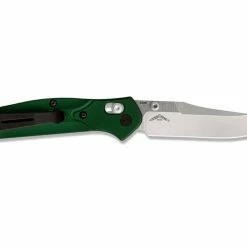 Benchmade 945 Mini Osborne Knife Plain / Reverse Tanto / Green (USA) 9 Benchmade 945 Mini Osborne Knife Plain / Reverse Tanto / Green (USA)