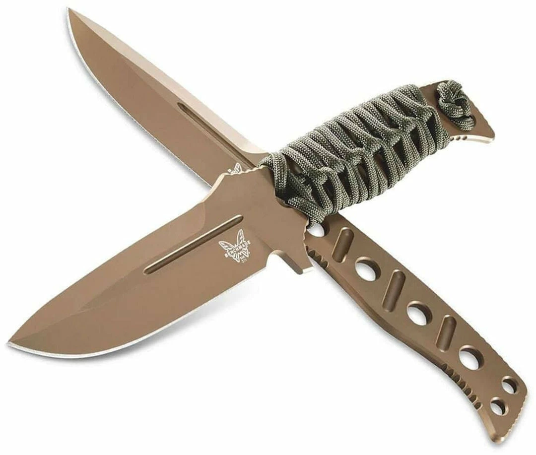 Benchmade Adamas Fixed Blade Knife 4.2" CruWear FDE 7 Benchmade Adamas Fixed Blade Knife 4.2" CruWear FDE