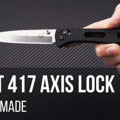 Benchmade Fact Knife Black Aluminum (3.95