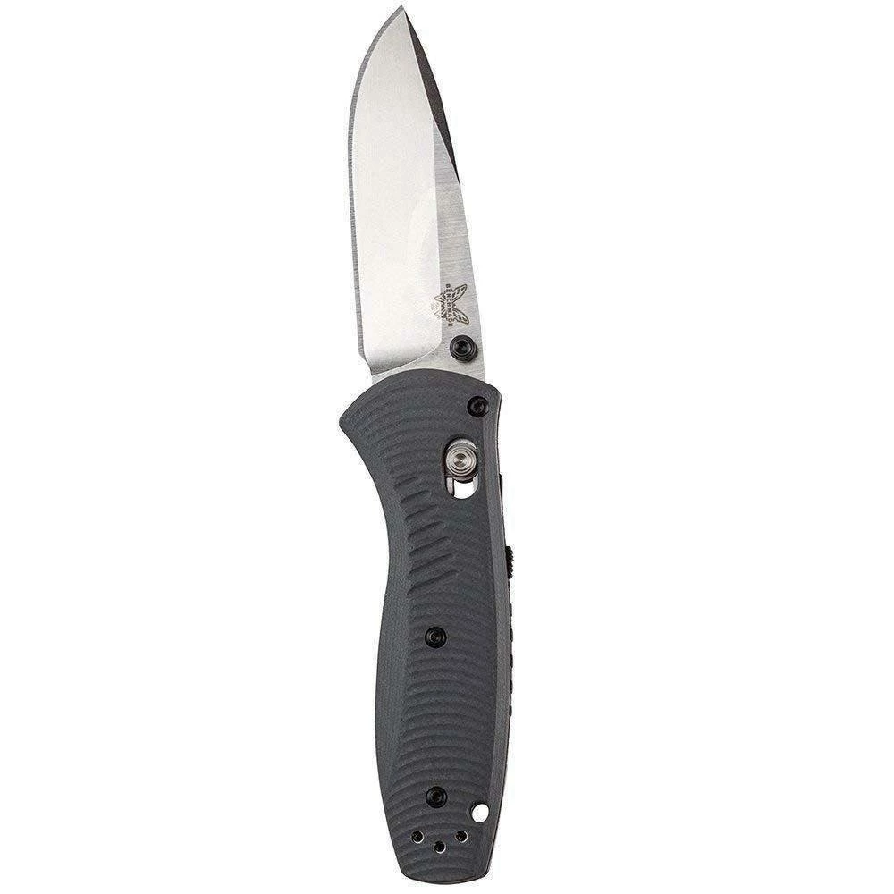 Benchmade Mini Barrage Knife Gray G-10 585-2 3 Benchmade Mini Barrage Knife Gray G-10 585-2
