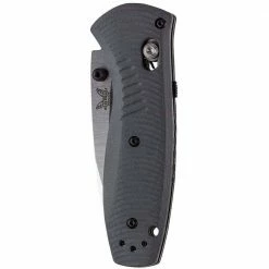Benchmade Mini Barrage Knife Gray G-10 585-2 12 Benchmade Mini Barrage Knife Gray G-10 585-2