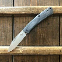 Benchmade Proper Clip Point Slip Knife Carbon Fiber 318-2
