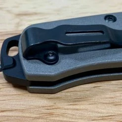 Benchmade Semi-Custom Bailout Knife Titanium Handles (3.4" Gray) 18 Benchmade Semi-Custom Bailout Knife Titanium Handles (3.4