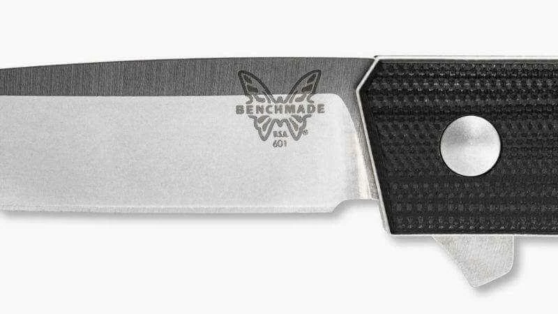 Benchmade Tengu Flipper Knife Black G-10 (2.77" Satin) 601 4 Benchmade Tengu Flipper Knife Black G-10 (2.77" Satin) 601