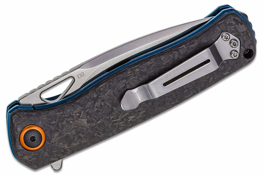 Boker 01BO319 Nebula Flipper Knife 3.62" D2 Carbon Fiber 5 Boker 01BO319 Nebula Flipper Knife 3.62" D2 Carbon Fiber