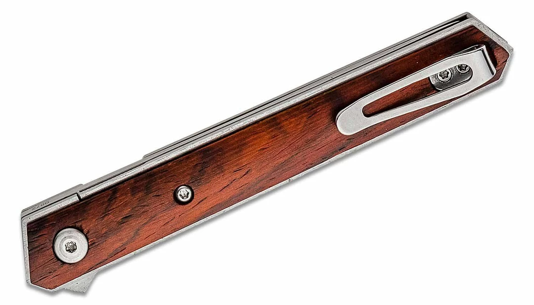 Boker 01BO325 Burnley Kwaiken Air Mini Flipper Knife 3.07" Cocobolo 5 Boker 01BO325 Burnley Kwaiken Air Mini Flipper Knife 3.07" Cocobolo