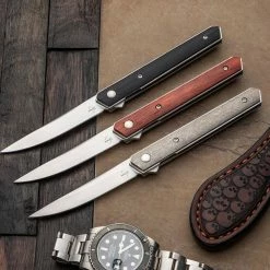 Boker 01BO325 Burnley Kwaiken Air Mini Flipper Knife 3.07" Cocobolo 11 Boker 01BO325 Burnley Kwaiken Air Mini Flipper Knife 3.07