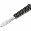 Boker 06EX227 Balisong Tactical Small Butterfly Knife Black G-10 (3.4")