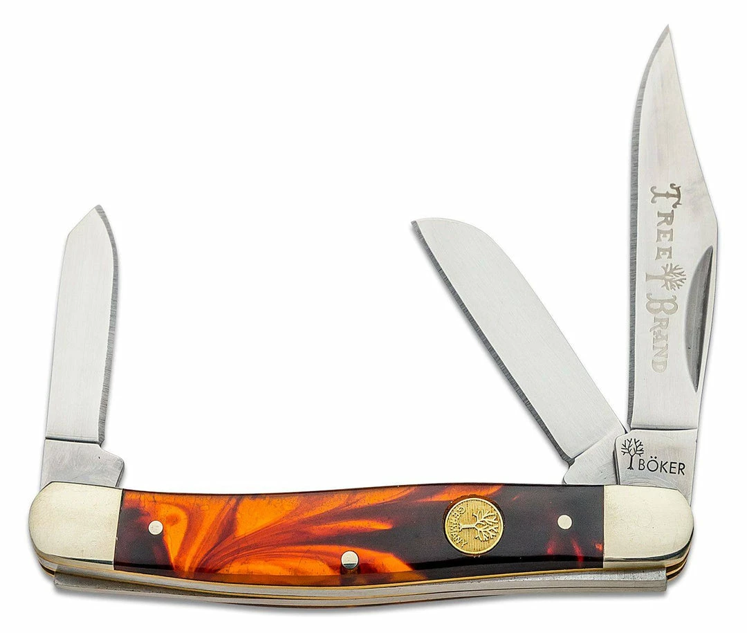 Boker 110726T Traditional Stockman Faux Tortoise Handles 4" 3 Boker 110726T Traditional Stockman Faux Tortoise Handles 4"