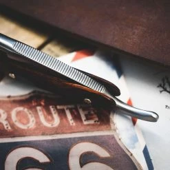 Boker 140225 Angel Delgadillo Route 66 Straight Razor 12 Boker 140225 Angel Delgadillo Route 66 Straight Razor