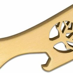Boker Bottleneck Keychain Tool Bottle Opener, Brass