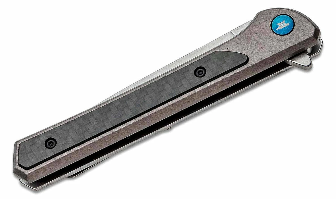 BUCK KNIVES Buck Cavalier Ball Bearing Flipper Knife 3.6" Stonewashed 0264GYS 4 BUCK KNIVES Buck Cavalier Ball Bearing Flipper Knife 3.6" Stonewashed 0264GYS