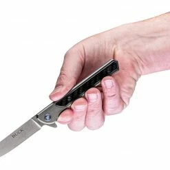 BUCK KNIVES Buck Cavalier Ball Bearing Flipper Knife 3.6" Stonewashed 0264GYS 17 BUCK KNIVES Buck Cavalier Ball Bearing Flipper Knife 3.6