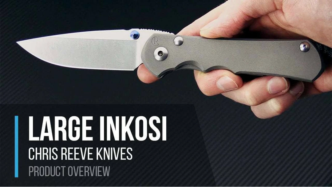 CHRIS REEVE KNIVES Chris Reeve Large Inkosi Folding Knife 3.6" S35VN 7 CHRIS REEVE KNIVES Chris Reeve Large Inkosi Folding Knife 3.6" S35VN