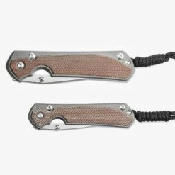 CHRIS REEVE KNIVES Chris Reeves Small Sebenza 31 Natural Canvas Micarta 17 CHRIS REEVE KNIVES Chris Reeves Small Sebenza 31 Natural Canvas Micarta