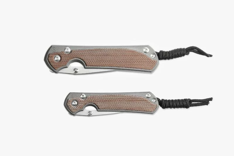 CHRIS REEVE KNIVES Chris Reeves Small Sebenza 31 Natural Canvas Micarta 7 CHRIS REEVE KNIVES Chris Reeves Small Sebenza 31 Natural Canvas Micarta