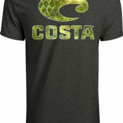 Costa Mossy Oak Coastal Mahi Short Sleeve T Shirt (Navy) Costa Sunglasses