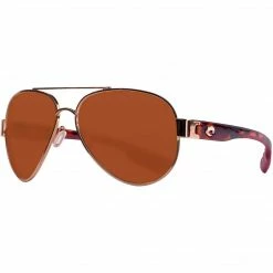 Costa South Point Shiny Blush Gold W/ Copper Sunglasses 580G 9 Costa South Point Shiny Blush Gold W/ Copper Sunglasses 580G