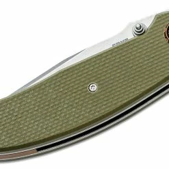 CRKT 2471 Butte Deadbolt Lock Assisted Flipper Knife 3.36" D2 Stonewashed G10 CRKT Knives