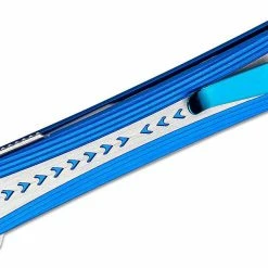 CRKT 6710 Stickler Assisted Flipper Knife 3.38" Sandvik 12C27, Blue & Silver 12 CRKT 6710 Stickler Assisted Flipper Knife 3.38