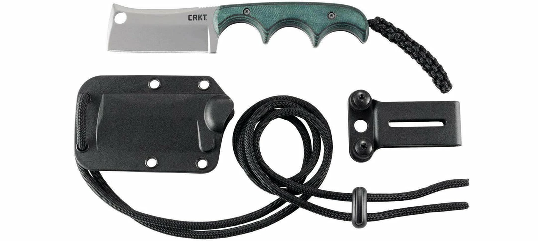CRKT Knives CRKT Folts Minimalist Cleaver Neck Knife (2.13" Bead Blast) 2383 8 CRKT Knives CRKT Folts Minimalist Cleaver Neck Knife (2.13" Bead Blast) 2383