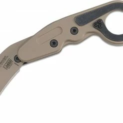 CRKT Kinematic Provoke Desert Sand Folding Karambit 2.41" D2s CRKT Knives