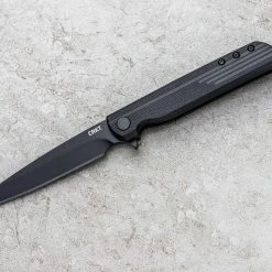 CRKT Knives CRKT Matthew Lerch LCK + Blackout Assisted Flipper Knife 3.244" Black Reverse Tanto Blade 11 CRKT Knives CRKT Matthew Lerch LCK + Blackout Assisted Flipper Knife 3.244