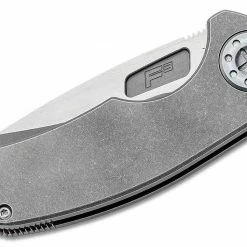 CURTISS CUSTOM KNIVES Curtiss F3 Medium Flipper Knife 3.25" CTS-XHP Wharncliffe - F3 Medium WH/FL